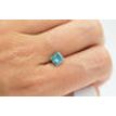 Loose Fancy Blue Princess Cut Diamond 1.63 Carat SI2