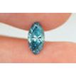 Marquise Shape Diamond Fancy Blue Color 0.51 Carat VS1