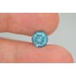 Loose Blue Diamond Round Shape 1.97 Carat Fancy Color I1 Earth Mined Enhanced
