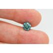 Loose Blue Diamond Fancy Color Round Shaped Real Natural Enhanced I1 1.55 Carat