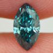 Fancy Blue Marquise Diamond 0.45 Carat VVS2