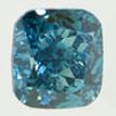 Cushion Cut Diamond Fancy Blue Color 1.05 Carat VS2