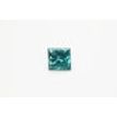 Loose Princess Diamond Fancy Turquoise 1.00 Carat SI1