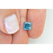 Princess Cut Diamond Fancy Blue Color 2.00 Carat SI3