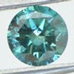Loose Round Diamond Fancy Blue 0.62 Carat SI1