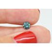 Loose Round Diamond Fancy Blue 0.62 Carat SI1