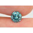 Loose Round Diamond Fancy Blue 0.62 Carat SI1