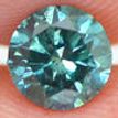 Loose Round Diamond Fancy Blue 0.62 Carat SI1