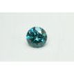 Fancy Blue Round Cut Loose Real Diamond 0.63 Carat SI1