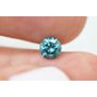 Fancy Blue Round Cut Loose Real Diamond 0.63 Carat SI1
