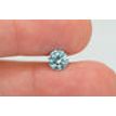 Loose Round Shape Diamond Fancy Blue Color 1.01 Carat SI2