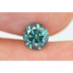 Round Diamond Loose Fancy Blue 0.64 Carat VS2