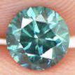 Round Diamond Loose Fancy Blue 0.64 Carat VS2