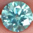 Loose Round Diamond Fancy Ice Blue 1.02 Carat SI1