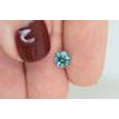 Loose Round Shape Diamond Fancy Blue Color 0.72 Carat 