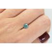 Loose Round Shape Diamond Fancy Blue Color 0.72 Carat 