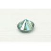 Loose Round Shape Diamond Fancy Blue Color SI2 Certified Enhanced 0.72 Carat