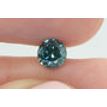 Round Shape Diamond Fancy Blue 0.70 Carat SI1
