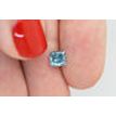 Loose Princess Diamond Fancy Blue 1.00 Carat SI2