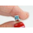 Loose Princess Diamond Fancy Blue 1.00 Carat SI2