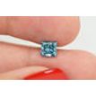 Loose Princess Diamond Fancy Blue 1.00 Carat SI2
