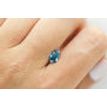 Oval Cut Diamond Loose Fancy Blue Color 1.00 Carat VS2