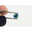 Fancy Blue Round Diamond 0.71 Carat SI1