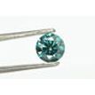 Loose Round Blue Diamond VS1 0.69 Carat