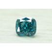 Cushion Shape Diamond Fancy Blue Color Loose 1.02 Carat VS2