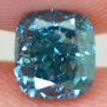 Cushion Shape Diamond Fancy Blue Color Loose 1.02 Carat VS2