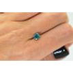 Cushion Shape Diamond Fancy Blue Color Loose 1.02 Carat VS2
