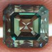 Asscher Diamond Fancy Blue Color 1.01 Carat VVS1