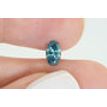 Oval Cut Diamond Fancy Blue Color 0.72 Carat VS2