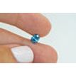Blue Oval Diamond 0.72 Carat SI2 Certified 5.14X6.88 MM