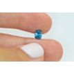 Blue Oval Diamond 0.72 Carat SI2 Certified 5.14X6.88 MM