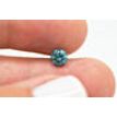 Loose Blue Diamond Round Shape Fancy Color 0.67 Carat Real Natural Enhanced SI2