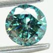 Loose Fancy Blue Round Diamond SI2 0.70 Carat
