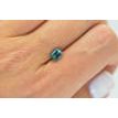 Emerald Cut Diamond Fancy Blue Color 1.01 Carat VS2