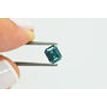 Emerald Cut Diamond Fancy Blue Color 1.01 Carat VS2