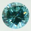 Loose Round Diamond Fancy Blue 0.64 Carat VS2