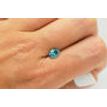 Oval Cut Diamond Fancy Blue Color 1.02 Carat SI1