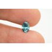 Oval Cut Diamond Fancy Blue Color 1.02 Carat SI1