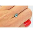 Pear Shape Diamond Blue Color 1.01 Carat VS2