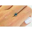 Cushion Cut Diamond Fancy Blue VS2 1.01 Carat 
