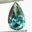 Pear Shape Diamond VS2 Certified Fancy Blue 1.00 Carat