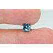 Asscher Diamond Fancy Blue Color 1.01 Carat VVS2