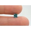 Princess Cut Diamond Blue Color 0.70 Carat SI1