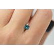 Princess Cut Diamond Blue Color 0.70 Carat SI1