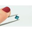 Princess Cut Diamond Fancy Blue 0.55 Carat VS2
