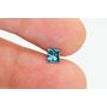 Princess Cut Diamond Fancy Blue 0.55 Carat VS2